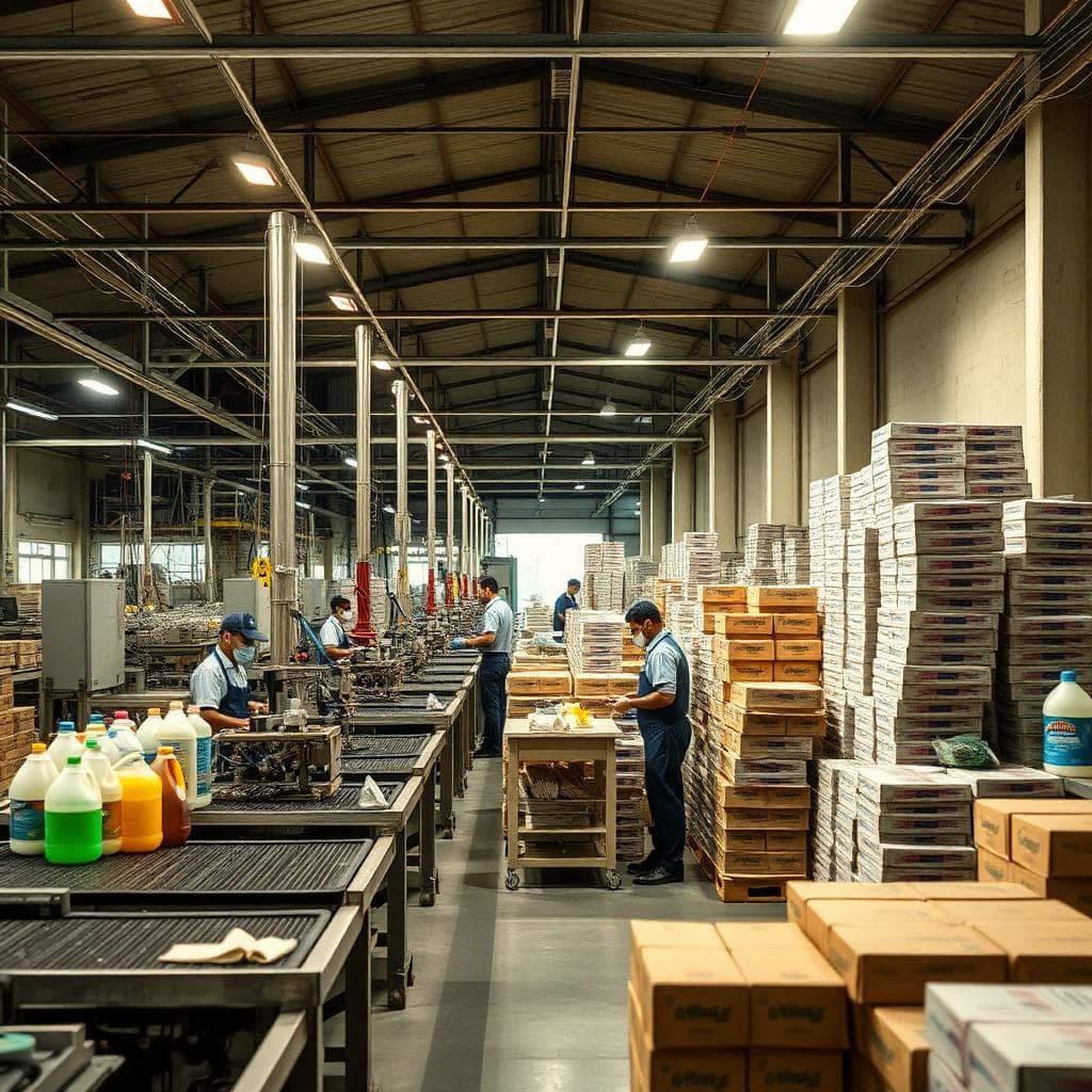 Aurex Overseas manufacturing facility