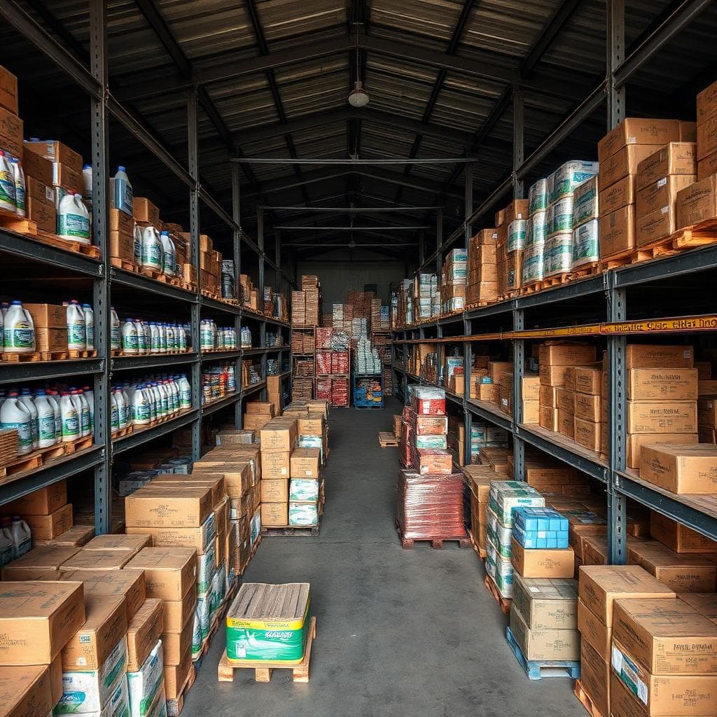 Aurex Overseas godown warehouse